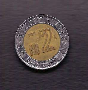 World Coins   Mexico 2 Pesos 1993 Coin KM# 551  