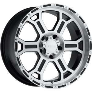  16x8 V TEC Raptor 5x135 0mm Black Machined Wheels Rims 