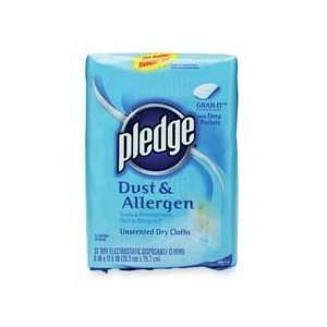 Pledge Grab It, Dry Disposable Cloths, 32/Pack   Sold as 1 PK   Pledge 