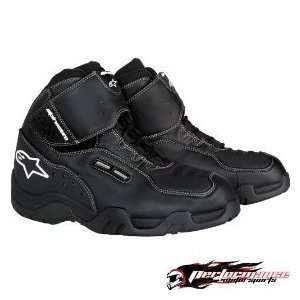  Alpinestars One O One Riding Shoes, Black, Size 9 251507 