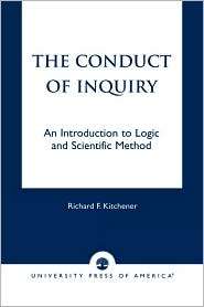 Conduct of Inquiry, (0761813071), Richard Kitchener, Textbooks 