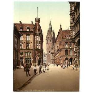  Photochrom Reprint of The Market Church, Hanover, Hanover 
