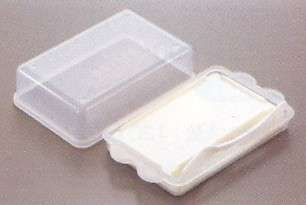 Japanese Plastic Butter Case Serving Container #6063  