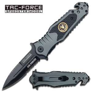  3.25 Tac Force Air Force Spring Assisted Rescue Knife 
