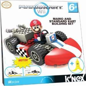 Super Mario Bros Lego KNEX MARIOKART Wii Pullback Racer Building Set 