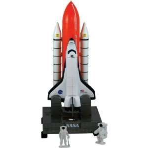   Space Shuttle Launch Center Playset with Educational Rocket Poster