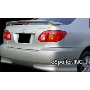 03 08 Toyota Corolla Painted OEM Factory Style Spoiler   (Color Code 