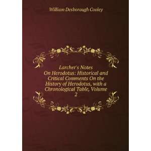   with a Chronological Table, Volume 2 William Desborough Cooley Books