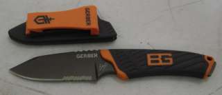 GERBER 3.5 Fixed Blade BG Bear Grylls Knife w Hard Sheath  