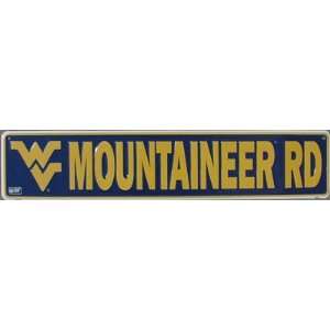  West Virginia Mountaineers Metal Street Sign *SALE 