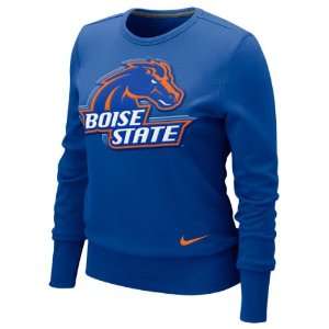  Boise State Broncos Womens Nike Royal Heather Long Sleeve 