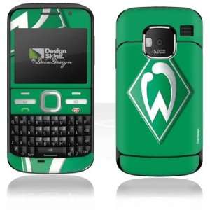   Skins for Nokia E 5   Werder Bremen gr?n Design Folie Electronics
