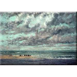   30x21 Streched Canvas Art by Courbet, Gustave