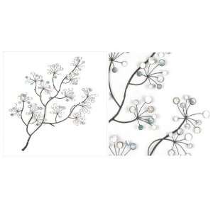  Branch Wall Art * Abalone Shell Leaves