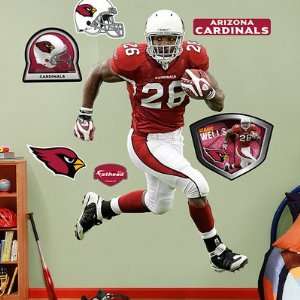  Beanie Wells Arizona Cardinals Fathead NIB Everything 