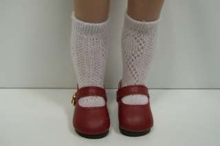 BURGUNDY Basic Doll Shoes For 10 Ann Estelle Sophie♥  
