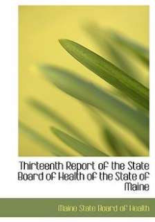  Report of the State Board of Health of the S 9780554898957  