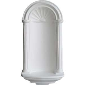  Colonial Wall Niche, Recessed in Wall, ABS Plastic, 47 3/4 