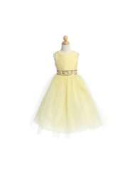  yellow flower girl dresses   Clothing & Accessories