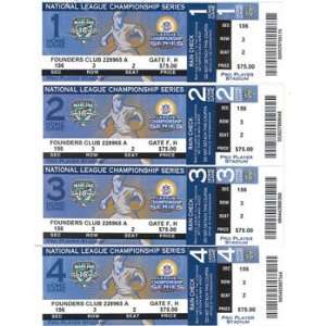  2003 National League Championship Series Full Tickets 