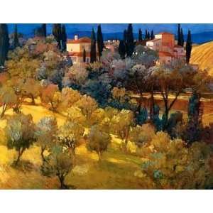  Philip Craig 36W by 24H  Florentine Landscape CANVAS 