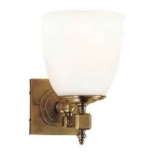 Visual Comfort CHD1531AB FG Chart House Essex 1 Light Formal Sconce in 