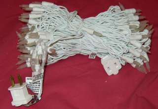 400 FROST White Outdoor Christmas Lights 25 White Wire  