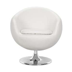  Bounce Armchair in White 