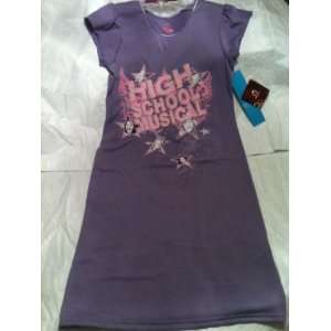 Disney Channel High School Musical Long Purple Short Sleeve Dress, on 