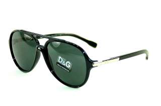 Dolce & Gabbana D&G Sunglasses DD 8078 Black 501/87 Grey Authentic New 
