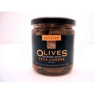 Divina Feta Cheese stuffed Olives  Grocery & Gourmet Food