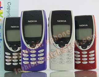 NOKIA 8210 Mobile Cell Phone Unlocked Manufacturer Refurbished, 4 