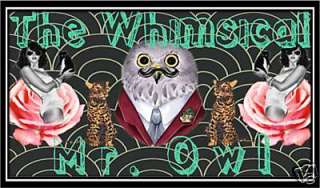 items in The Whimsical Mr.Owl 