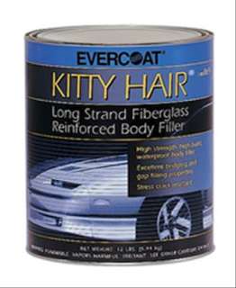 Evercoat Kitty Hair, Long Strand Fiberglass Reinforced Body Filler 