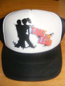 TAKE THE LEAD TRUCKER MESH DANCE DANCING BLACK HAT CAP  