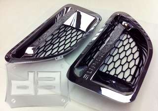 Range Rover Sport SuperCharged Chrome & Black Mesh Replacement Side 