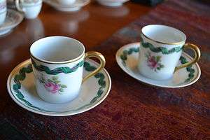 Tea Cups Limoges France Two Cups nice  