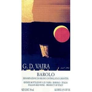  G.d. Vajra Barolo Dalbe 2007 750ML Grocery & Gourmet 
