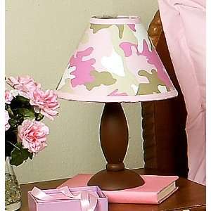  Pink And Khaki Camouflage Lamp Shade 
