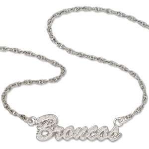  Denver Broncos Script Necklace Jewelry