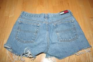Vintage 90s TOMMY HILFIGER Cut Off GRUNGE Shorts  