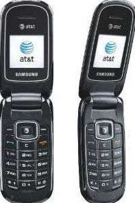   NOBLE  Samsung 65218 A107 AT&T Prepaid Flip Phone   Silver by Samsung