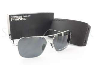 NEW Porsche Design P8512 A P 8512 Gunmetal / Grey Sunglasses  