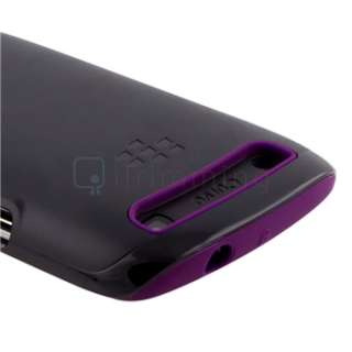   Hard Purple Skin Case Cover+Guard For Blackberry Curve 9350 9360 9370