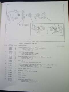 ALLIS CHALMERS 15 BD BDC GD GDC BullDozer Parts Manual  