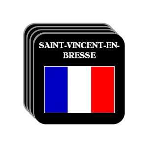  France   SAINT VINCENT EN BRESSE Set of 4 Mini Mousepad 