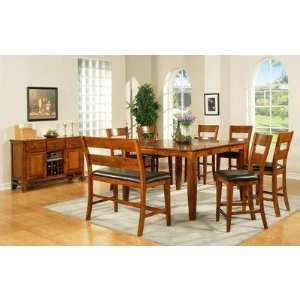  Mango Counter Height Dining Table in Light Oak Furniture & Decor