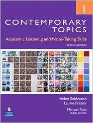 Contemporary Topics 1, (0132355701), Helen Solorzano, Textbooks 