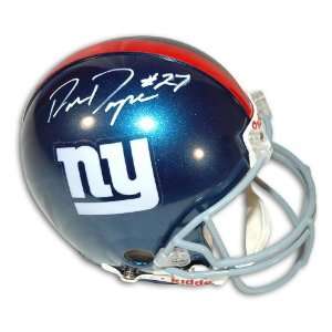  Ron Dayne Autographed Helmet   New York Giants Proline 