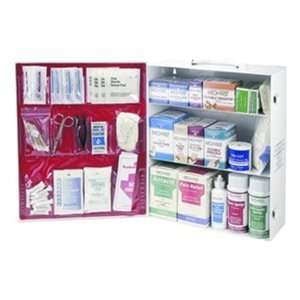  Empty 3 Shelf First Aid Cabinet w/Pockets